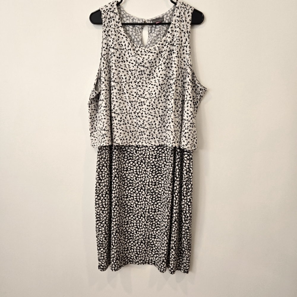 Vince Camuto layered look Dress